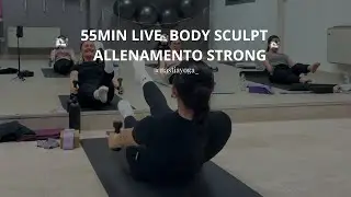 55min Body Sculpt Live | CARDIO, STRONG x PESETTI, BLOCCO E BAND