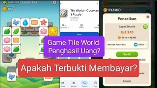 Game TILE WORLD Apakah Membayar? ternyata Aplikasi Tile World Penghasil Uang tak terbukti membayar !