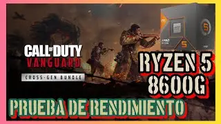 &diams;️Ryzen 5 8600G | Call of Duty Vanguard &ndash; &iquest;FPS Estables SIN GPU? 🔫🔥