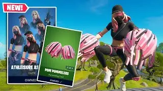 NEW Athleisure Assassin + Pom Pummelers Gameplay in Fortnite!