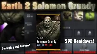 EARTH 2 SOLOMON GRUNDY CHALLENGE- INJUSTICE GOD'S AMONG US