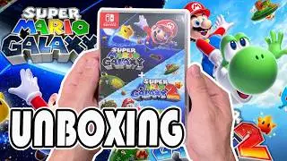 Super Mario Galaxy 1 + Super Mario Galaxy 2 (Nintendo Switch) Unboxing