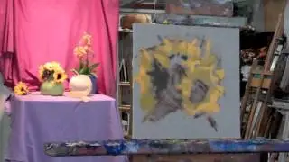 How to Paint Flowers in Oil (part 2) &mdash; The Art League School