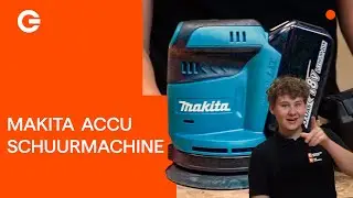 Gemakkelijk en compact schuren - Makita DBO180 schuurmachine
