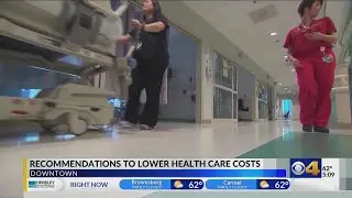 Health Care Costs Committee meets to discuss recommendations on lowering healthcare prices