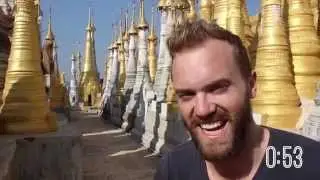 Top 10 Things to Do in Myanmar / Burma...In Under 2 Minutes!