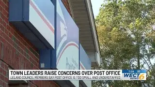 Leland officials raise concerns about overcrowded, understaffed post office amid holiday rush