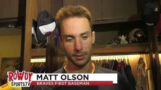 Braves first baseman Matt Olson on 2-1 loss to Dodgers in series opener