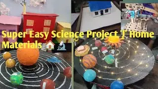 Amazing Science Project for School | Easy & Creative Ideas Easy Science Project | Home Materials 🏠🔬