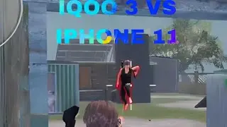 bgmi iqoo 3 vs iphone 11 tdm gameplay