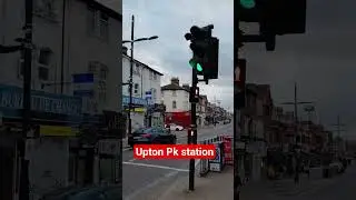 Front of the Upton Park station. London