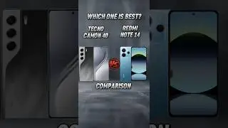 Tecno Camon 40 vs Redmi Note 14