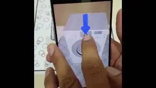 Augmented Reality Training of Washing Machine