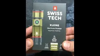 Swiss Tech Kleine EDC Flashlight 1000 Lumens Brief Overview