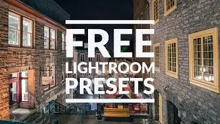 Free Lightroom Preset 