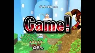 SSBM | Donkey Kong | Classic Mode | Normal Difficulty