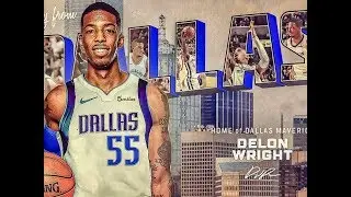 Delon Wright Raptors & Grizzlies Highlights | Welcome to Dallas!