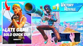 How I DOMINATED the FIRST Solo Late Game Cup of Chapter 4..