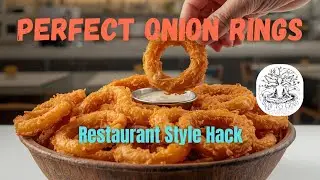 How To Make The CRISPIEST Onion Rings of Your Life (Restaurant Secret!)