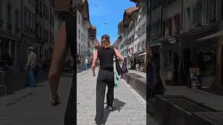 Aarau 🇨🇭 City Walk #travel #aarau #walk #switzerlandwalk
