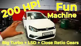 Polo 1.0 TSI modified with big turbo and a close ratio gearbox is the closest you'd get to a Go Kart