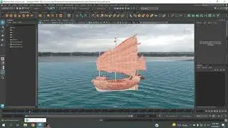 Animating a Ship hitting the Ocean Wave with Expression Editor in Maya 2023(Ship Floating animation)