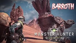 MONSTER HUNTER WORLD: ICEBORNE | HUNT A BARROTH | GTX 1050Ti (HIGH SETTINGS) @1080p/60fps