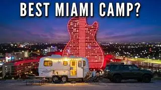 RV Trip to Hollywood Beach, Hard Rock Guitar Hotel & Camping at C.B. Smith Park