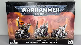 Ravenwing Command Squad Unboxing - Warhammer 40K