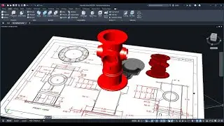 🚒🔥Пожарный гидрант в AutoCAD: пошаговое руководство по созданию ствола (часть 2)