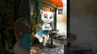 &Aacute;ngela esperando a tom pero va a tardar pero esta ven el perro
