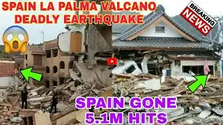 Spain La Palma biggest earthquake today|Magnitude 5.1 hits|earthquake in Spain|weather news today