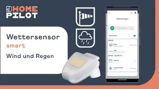 HOMEPILOT | Wettersensor Regen- und Windfunktion