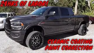 FIXING Factory Paint FLAWS & BLEMISHES in the BRAND NEW Ram 2500.