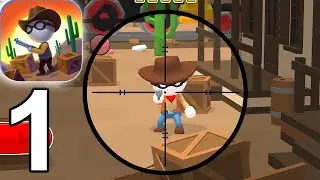 Western sniper Android Gameplay walkthrough part 1 #viralvideos #gaming 
