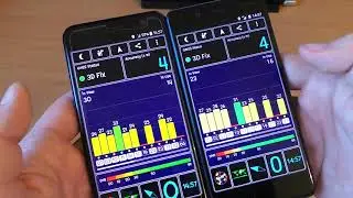-sia- обзор TEST GPS  HTC U11 - NOKIA 8  тест !