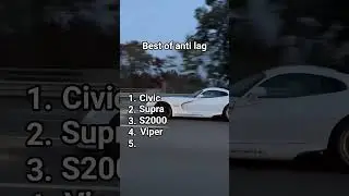 Best of anti lag sounds #shorts #fyp #cars #jdm