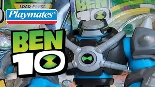 Ben 10 Reboot - Shock Rock Omni Kix Armor Basic Figures, Toys Review en Espa&ntilde;ol
