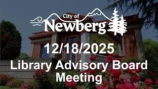 Library Advisory Board Meeting - December 18, 2025