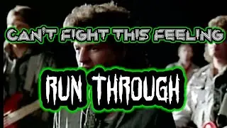 Can't fight this feeling (Run through) How to play can't fight this feeling
