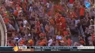 Scorchers v Thunder - Katich Puts on T20 Clinic