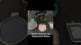 #servicegarmin #garmingolf Garmin Approach Replacement Battery #smartgolf #smartwatch #repairgarmin