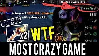 WTF x2 RAPIERS 1200 DAMAGE 40 KILLS INSANE GAME by YapzOr Most Crazy Game Dota 2