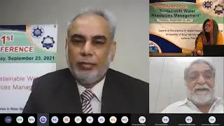 1st Conference on Sustainable Water Resources Management | P3 | Mohsin Khan Leghari | Sep 23, 2021