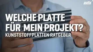 Welche Platte f&uuml;r mein Projekt? - Ratgeber Kunststoffbedachungen
