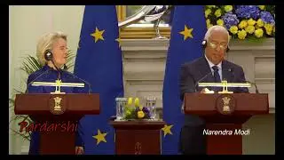 #PMModi #remarks #during #joint #press #meet with #EU #leaders #pardarshi #viral #india #reels #shor