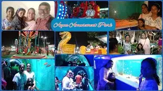Greeshu 'N Trishu Enjoyed a lot with Family at Auqa Amusement Park (KrishnaRajaPura)