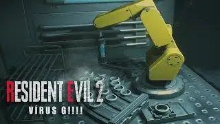 RESIDENT EVIL 2 REMAKE: #9 - VÍRUS G!!!!! (1º JORNADA DO LEON) | NÃO É O EDU