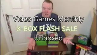 Video Games Monthly Flash Sale - Unboxing 25 X-Box games!