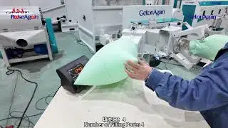 Pillow  Cushion  Sofa Seat Filling Line#pillowmachine#pillowline#cushionmachine